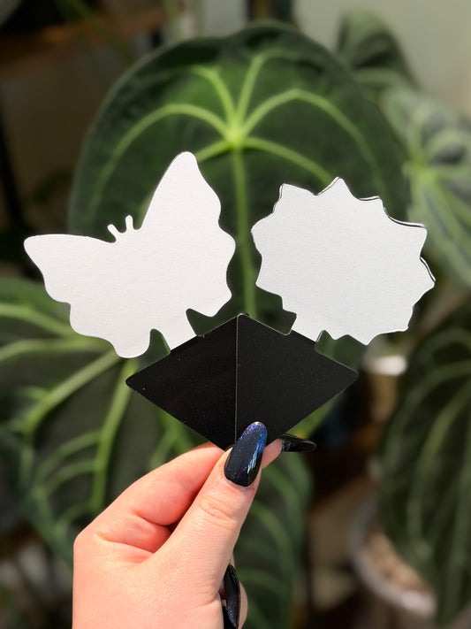 Trauermücken Sticker schwarz