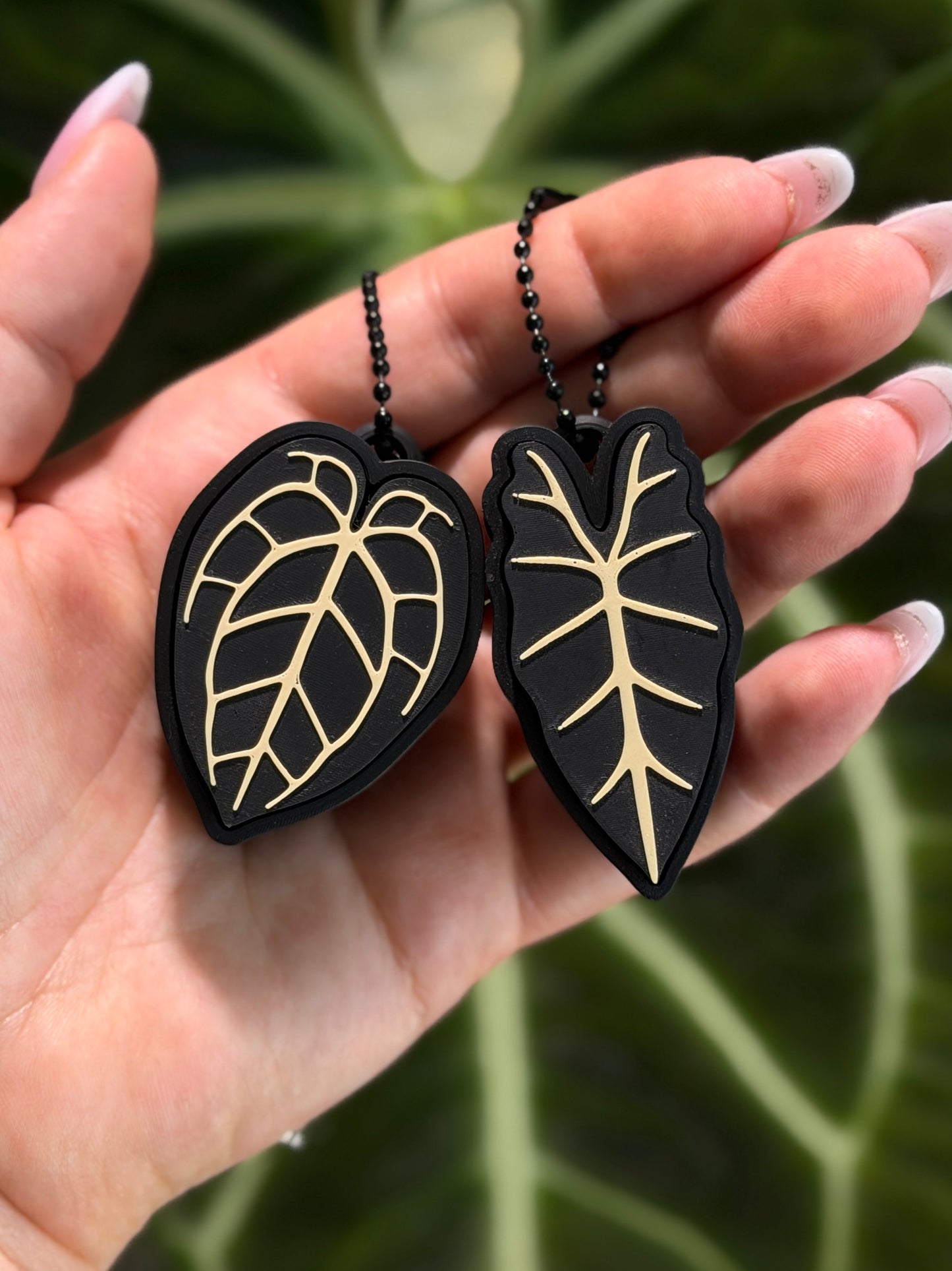 Fidget Leaf Clicker Classic Anthurium und Alocasia