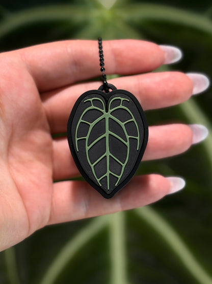 Fidget Leaf Clicker Classic Anthurium in Grün für Stressabbau und Fokus im Alltag