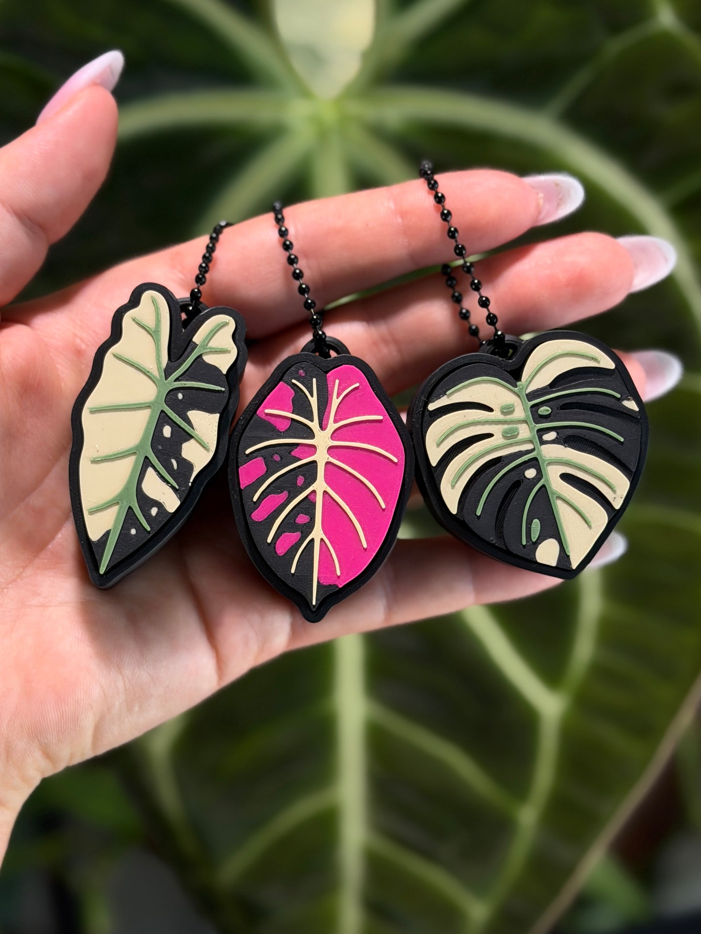 Fidget Leaf Clicker - Variegated Edition
